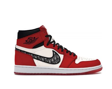 red dior sneakers jordan 1|christian Dior jordan sneakers.